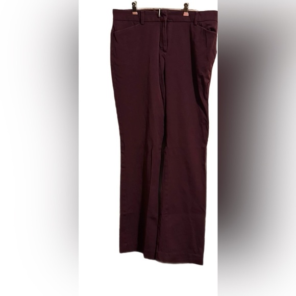 Hawthorn Burgundy Purple Chino Pants. Sz 10. - Picture 4 of 6